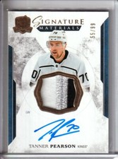  2017-18 The Cup Signature Patches #SPTP Tanner Pearson /99 - Los Angeles Kings