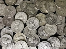 90% Silver FULL DATE Pre-1965 Washington Quarter Lot, Choose How Many