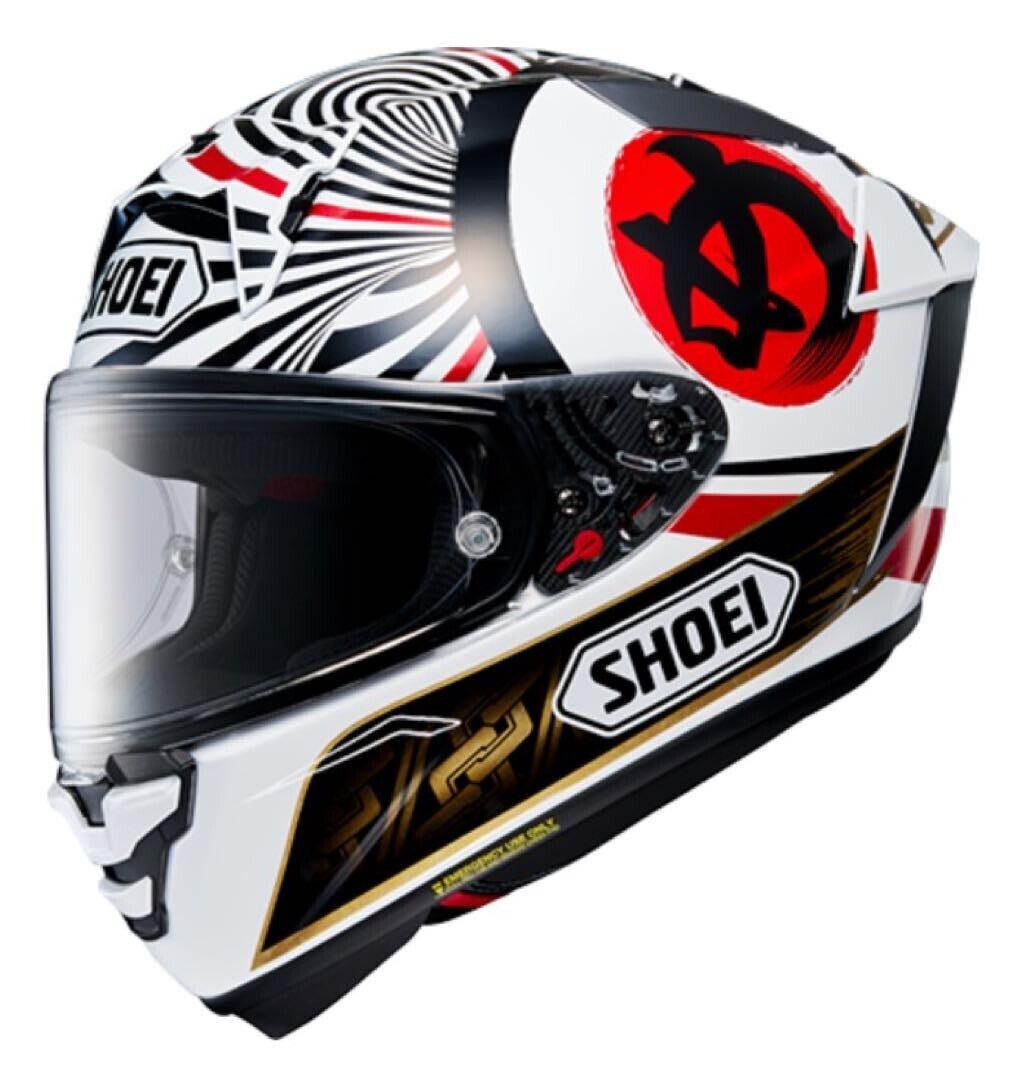 SHOEI X-FIFTEEN Marques Motegi 4 TC-1 Helmet MM93 Edition SHOEI X-FIFTEEN Marques Motegi 4 TC-1 Helmet MM93 Edition