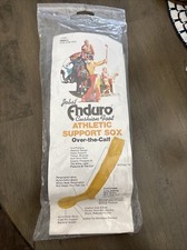 1977 Jobst Enduro Cushion Foot Over The Calf Athletic Sox Socks S Green Vintage