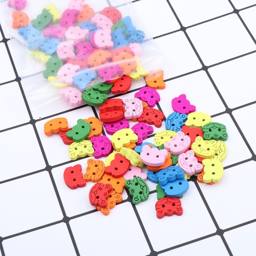 Hicarer Lot 100 Pendentifs Ronds Bois 35 Mm + 100 Crochets S – Idéal DIY, Anniversaire, Décoration