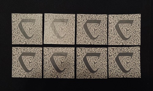 Carcassonne | 8 Road Landscape Tiles | Official Replacement Game Pieces - Picture 3 of 3