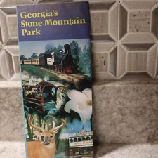 Georgia’s Stone Mountain Park Vintage Brochure 