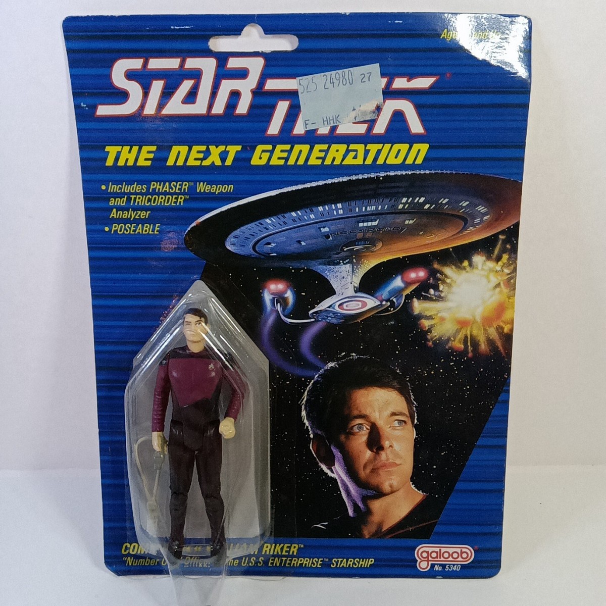 SF・ファンタジー・ホラー 88's galoob STARTREK TNG Riker SF・ファンタジー・ホラー 88's galoob STARTREK TNG Riker s