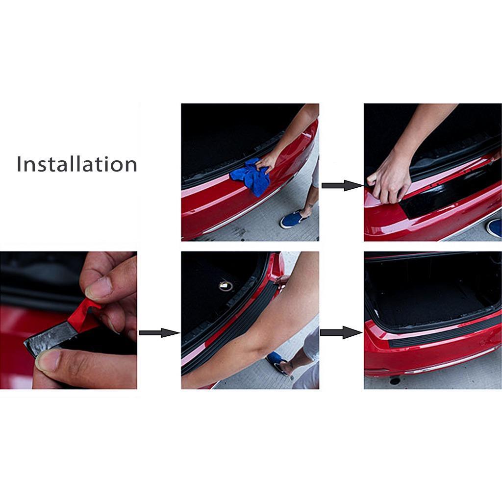 Car Accessories Anti Scratch Rear Guard Bumper Trunk Protector Cover Pad Trim