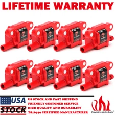 8 Pack UF413 Square Ignition Coil For Chevy Silverado 1500 GMC Sierra 1500 Yukon