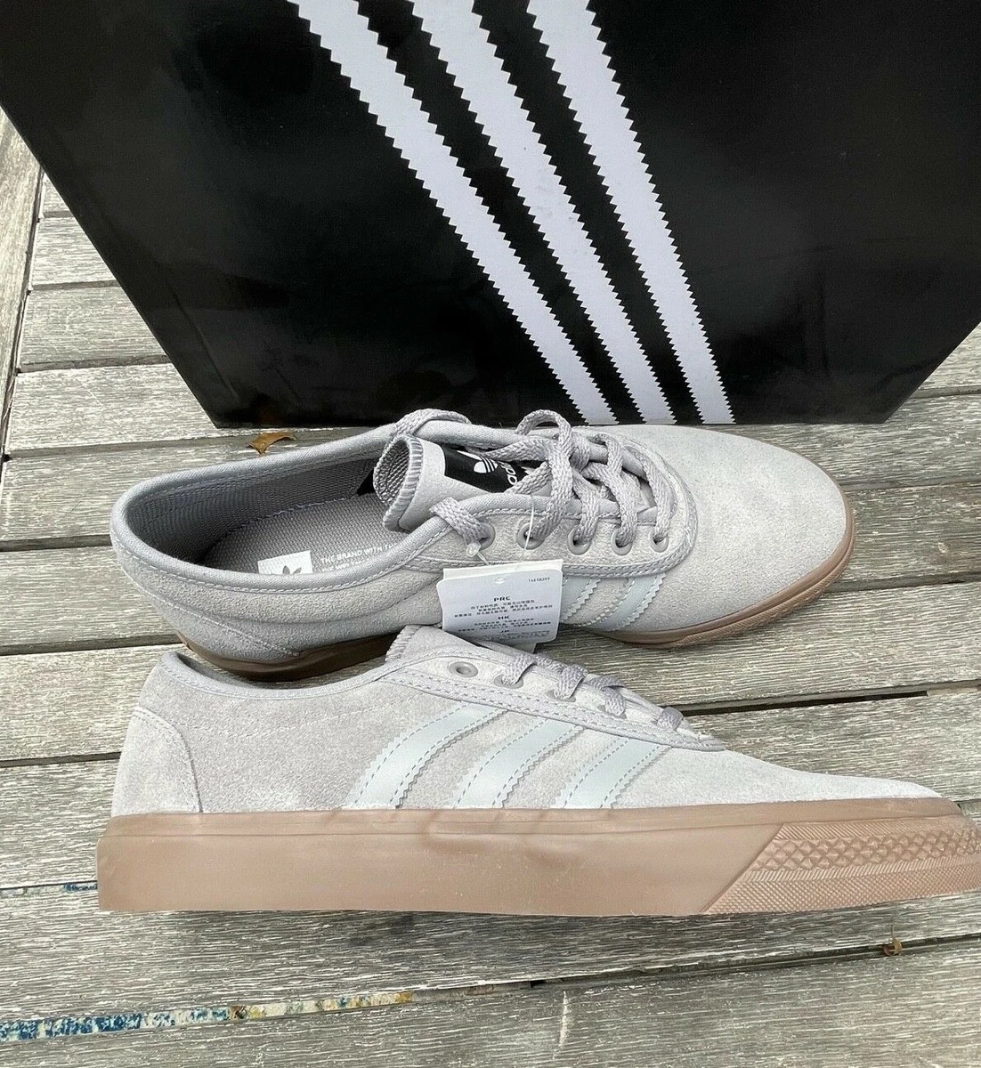 ADIDAS ADI-EASE SKATEBOARDING (GREY GUM) B27796 YOUR SIZE) | eBay