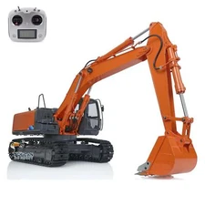 Metal 1:12 RC Hydraulic Excavator Digger DIM H2 ZX210 Remote Control Motor Servo