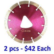 6" Soff-Cut BULK 2 PACK Diamond Blade fits Husqvarna 150 Early Entry Saws 