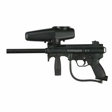 New Tippmann A5 Basic Tactical Black Woodsball Paintball Gun Marker w/ SS