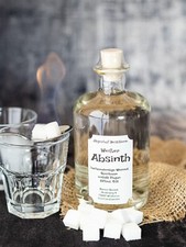 Wei&szlig;er Absinth 82% 0,5l Wermut Spirituosen