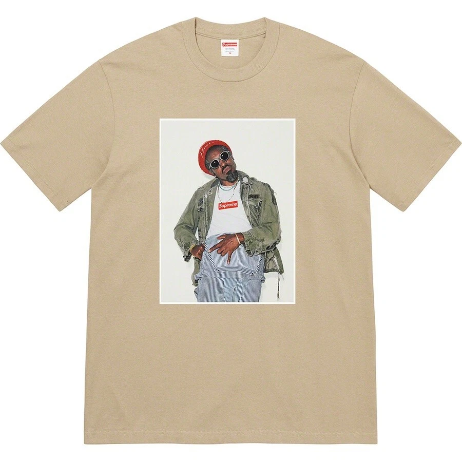 Pierre à thé Supreme 22FW André 3000 XL en main