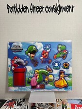 Super Mario Bros Wonder Gamestop Exclusive Stickers rare preorder promo