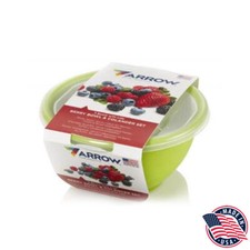ARROW HOME PRODUCTS 261 Assorted Berry Bowl  Colander Set 4/cs