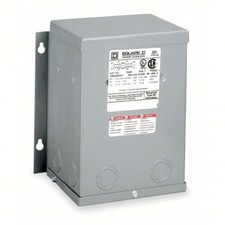 SQUARE D Single Phase Transformer 120V AC/240V AC, 120V AC/240V AC, Copper, 5kVA