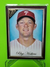 2019 Topps Gallery Wood Canvas #106 Rhys Hoskins Philadelphia Phillies MLB Card