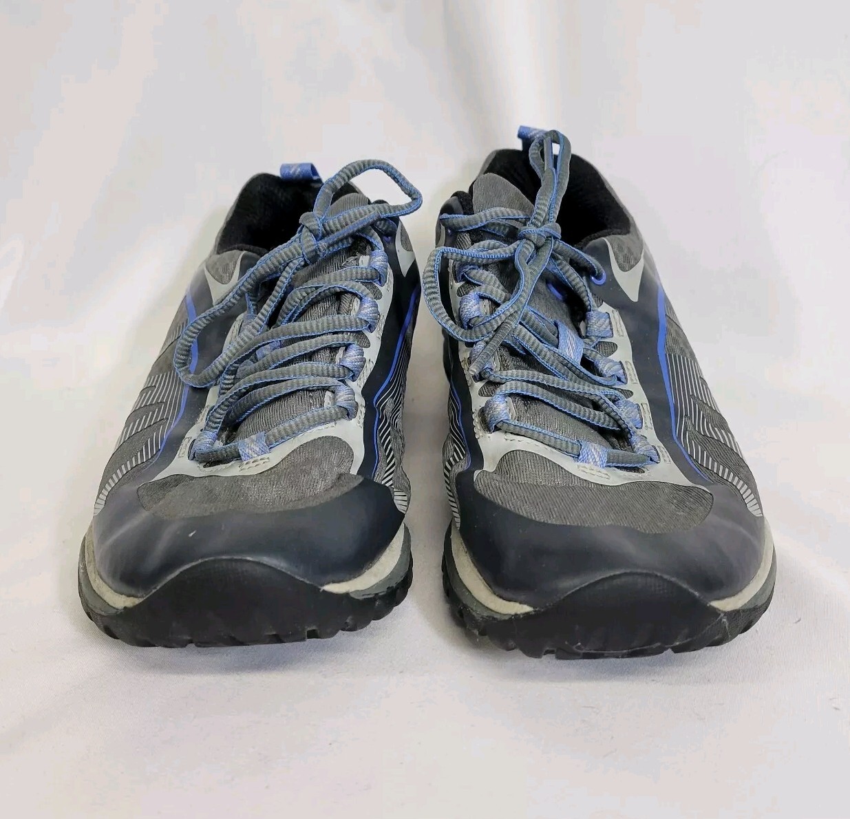 SAOLA Scarpe da ginnastica MERRELL grigie bordo sirena suola Vibram escursionismo trail misura 7