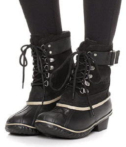sorel winter fancy lace