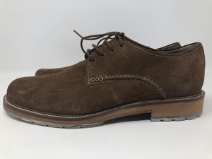 clarks desert london dark brown suede