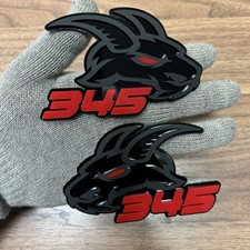 Goat Badges Emblem Red Eye Numbers For 345 2 Badges Fender Angry Agressive Goat Badges Emblem Red Eye Numbers For 345 2 Badges Fender Angry Agressive