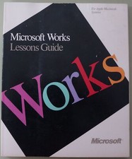 Microsoft Works Lessons Guide for Apple Macintosh - 1988