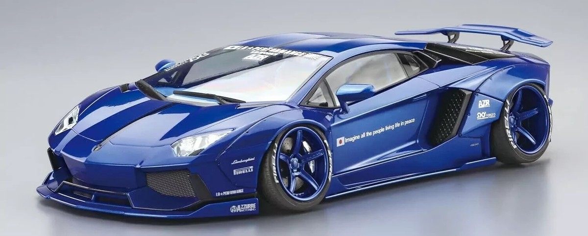 Aoshima LIBERTY WALK No.18 LB-WORKS Lamborghini Aventador Ver.2 1