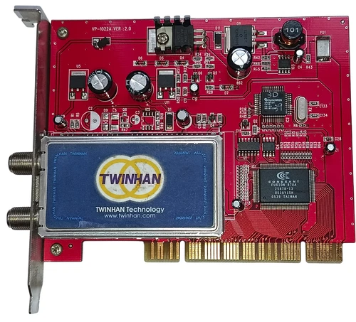 TWINHAN VP-1022A VER. 2.0 DVB-S (SAT-TV) | PCI-Karte mit Durchschleif-Funktion