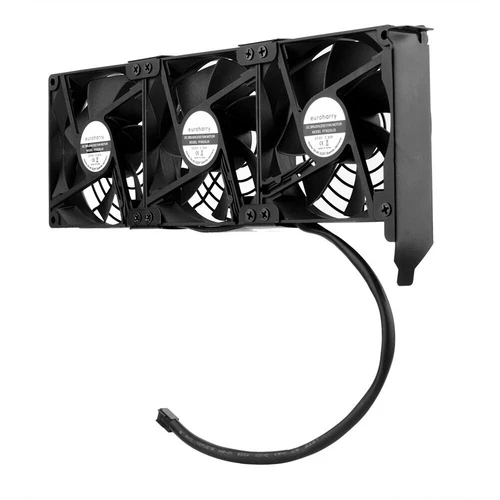 8Grafikkarten Lüfter PCI-Halterung Kühler GPU 3 x 92 mm Hoher Luftstrom Lüfter
