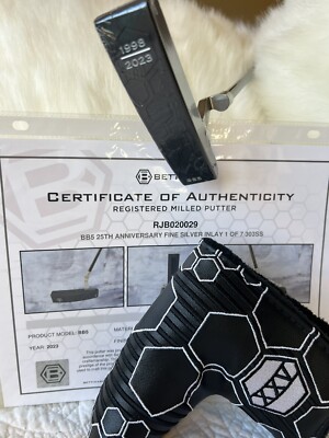 Bettinardi BB5 25th Anniversary Silver Inlay Putter | eBay