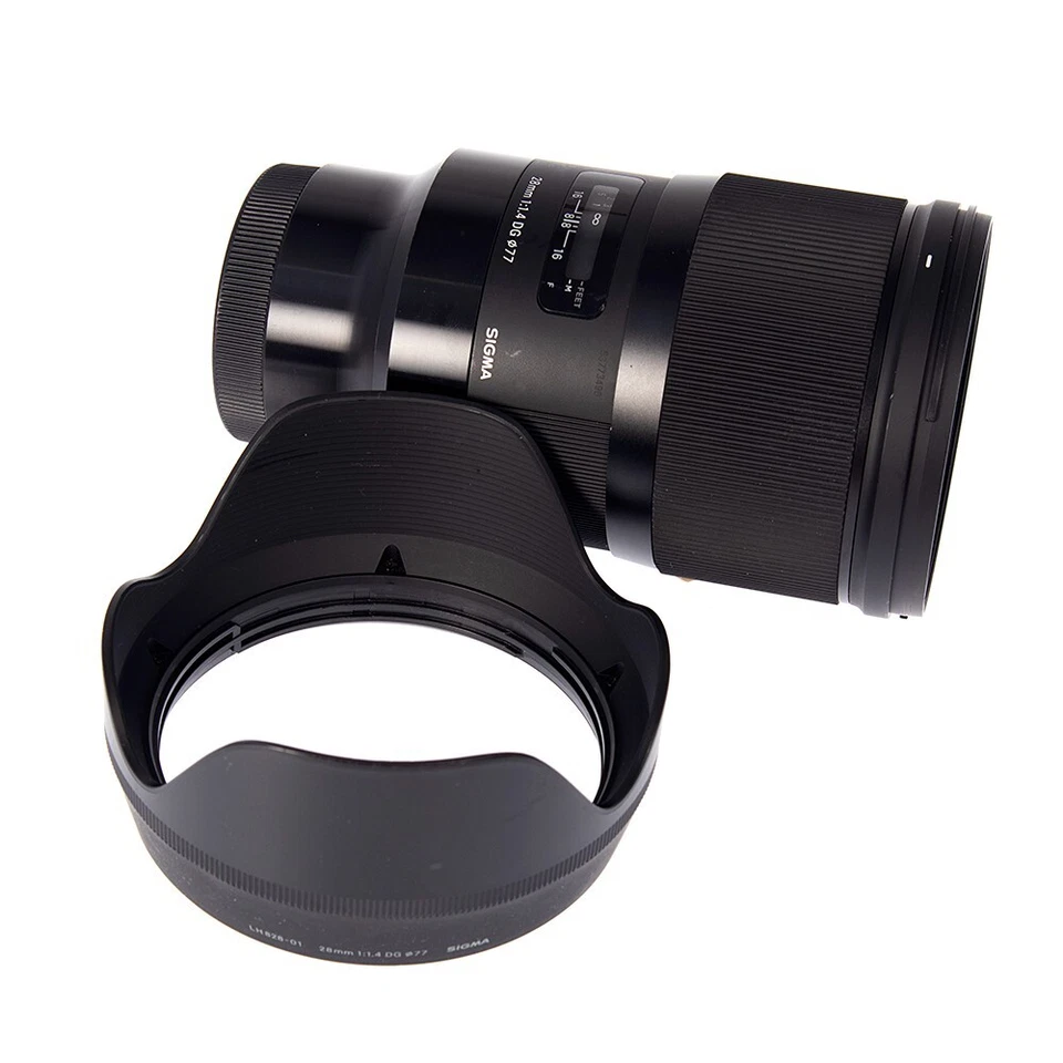 Lente de arte SIGMA 28mm f/1.4 DG HSM para montagem SONY E - Testada - Excelente estado - Imagem 4 de 4