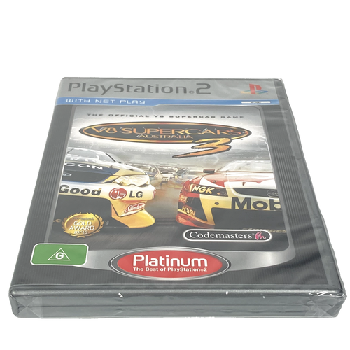 V8 Supercars Australia 3 PS2 Platinum (2005) PAL Brand New & Factory Sealed - Picture 9 of 13