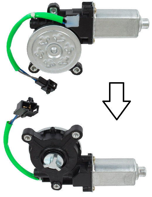 Moteur essuie-glace avant Daewoo Nubira II 2003 pièce d'origine 96190207
