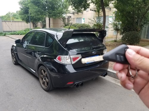 Para SUBARU Impreza GRB Estilo Var FRP Alerón Trasero Sin Pintar Techo Ala Kits de Cuerpo - Imagen 4 de 5