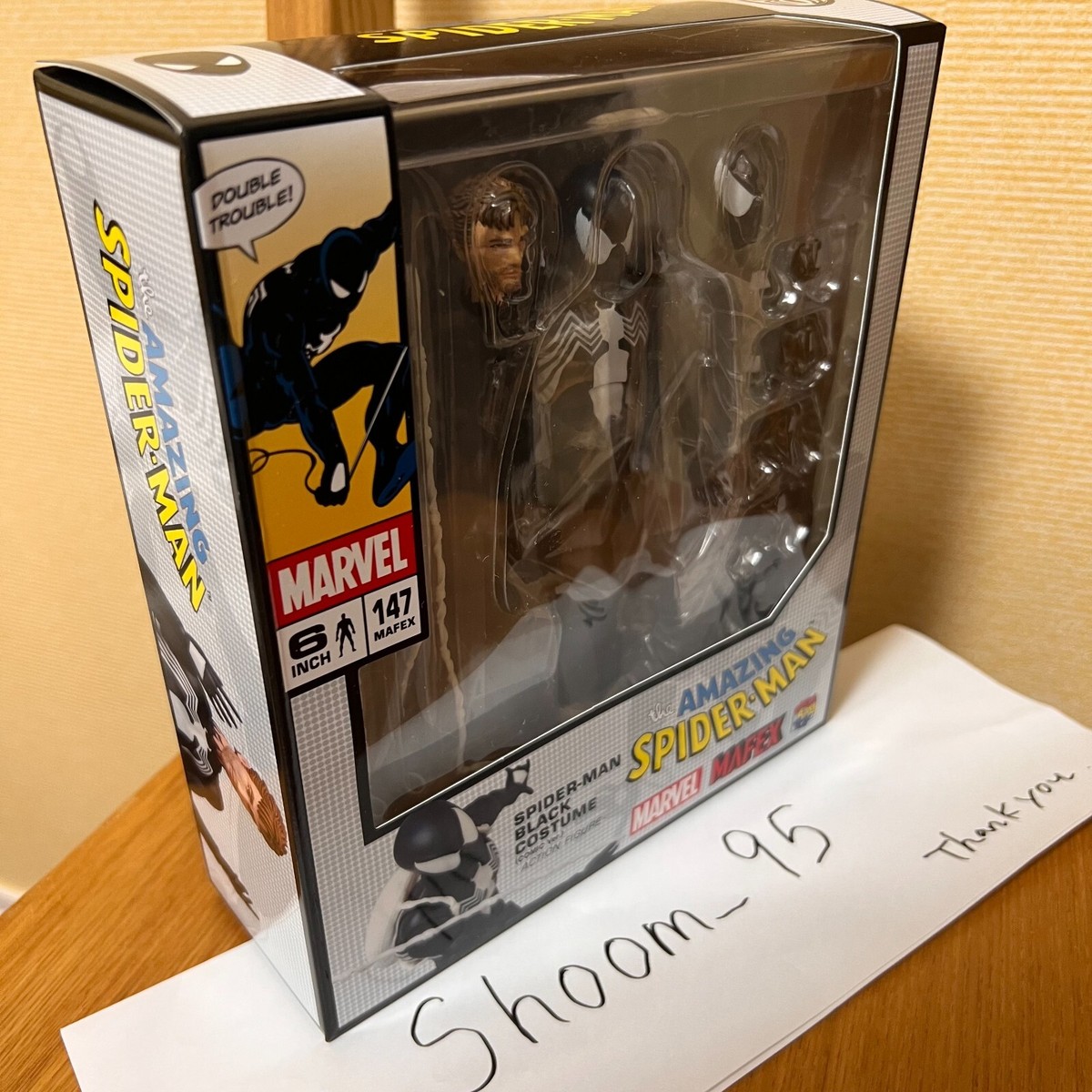 MAFEX No.147 Spider-Man Black Costume COMIC Ver. | eBay MAFEX No.147 Spider-Man Black Costume COMIC Ver. | eBay