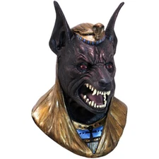 Ghoulish Productions Anubis Latex Face Mask Horror Halloween Cosplay