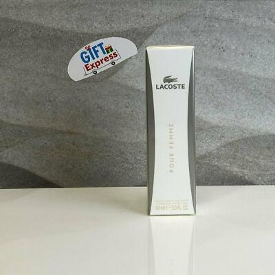 Lacoste Pour Femme 3 oz Eau de Parfum   Elegant Perfume for Women