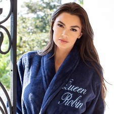 WARM AND COZY~Womens Plush Bathrobe - 8 Colors - We can customize!