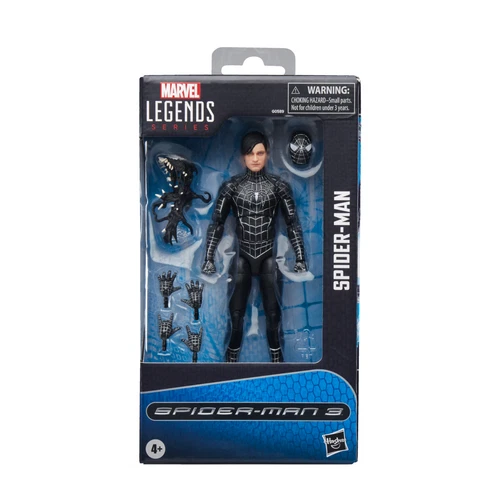 Marvel Legends 6" Spider Man Symbiote Suit (Spider Man 3) Action Figure