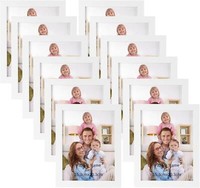 Fotorahmen Set 15X20 Cm Weiß Bilderrahmen Wand Tisch Aufsteller 12Er Pack