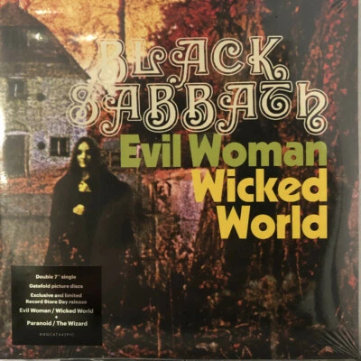 Black Sabbath - Evil Woman, 2 x 7" Vinyl Picture Discs, RSD 2020 SS NEW MINT - Bild 1 von 4