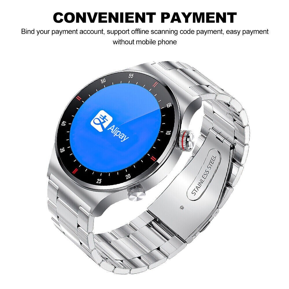 Bluetooth Call Smart Watch Men Heart rate NFC Waterproof Sports Fitness