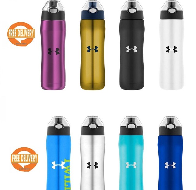 UNDER ARMOUR THERMOS BEYOND 18 OZ INSULATED VACUUM STAINLESS STEEL