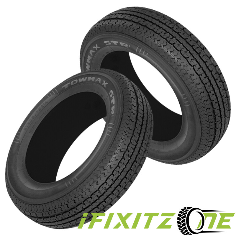 4 Towmax STR II ST 205/75R14 8 PLY Load Range D Steel Belt Radial