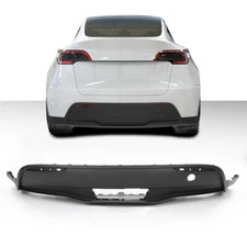 Fit For 2020-2024 Tesla Model Y Rear Bumper Lower Fascia Valance Cover Trim