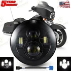 7" inch LED Headlight Hi/Lo Beam Projector for Harley-Davidson Street Glide FLHX