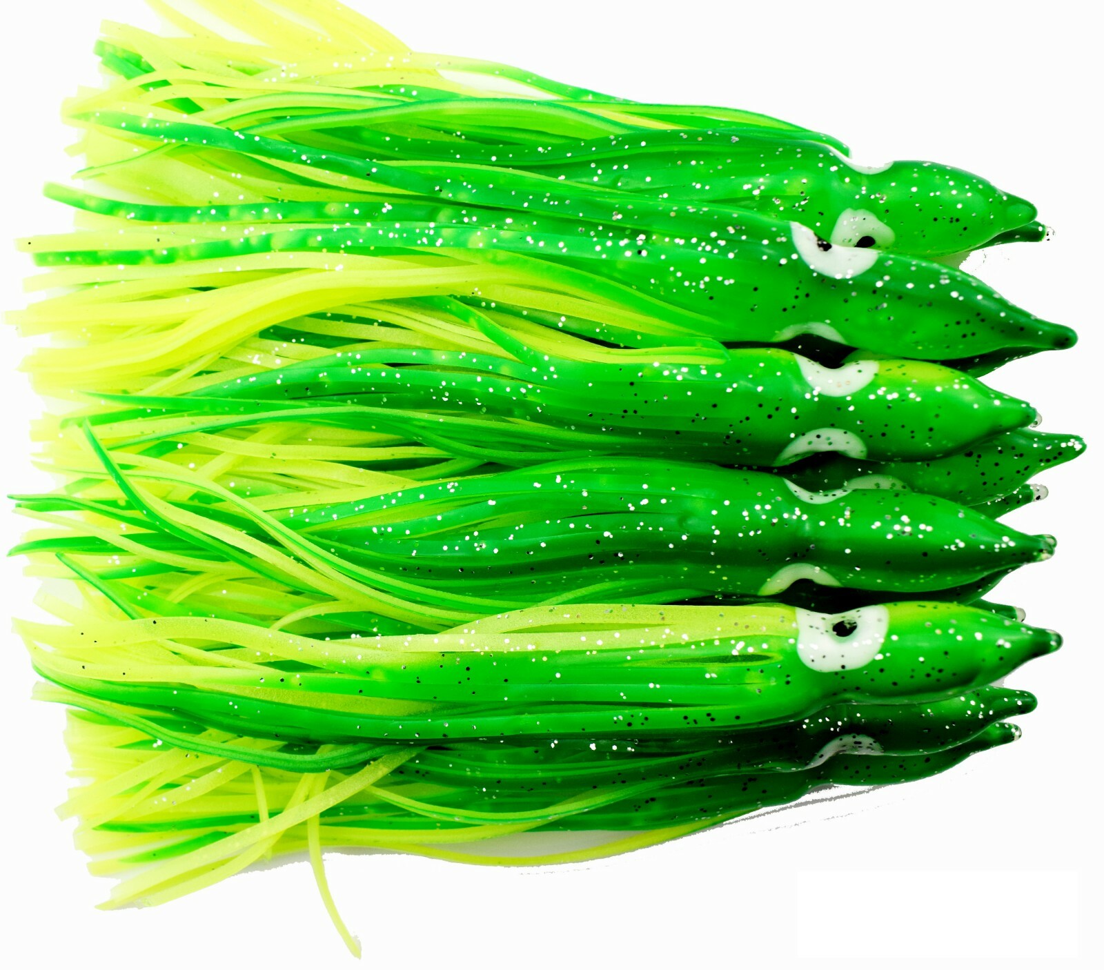 50pcs Squid Skirt Soft Fishing Lure Octopus Skirt Trolling Bait Hoochies Lure