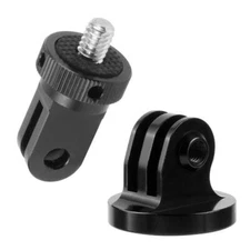 FEICHAO Aluminum alloy 1/4 inch Mini Tripod Adapter Mount for GoPro MAX 9 8 7