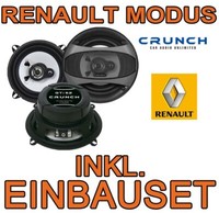 Renault Modus Crunch Gti 13Cm Lautsprecher Boxen Vorne Hinten Front Heck TÜR Neu