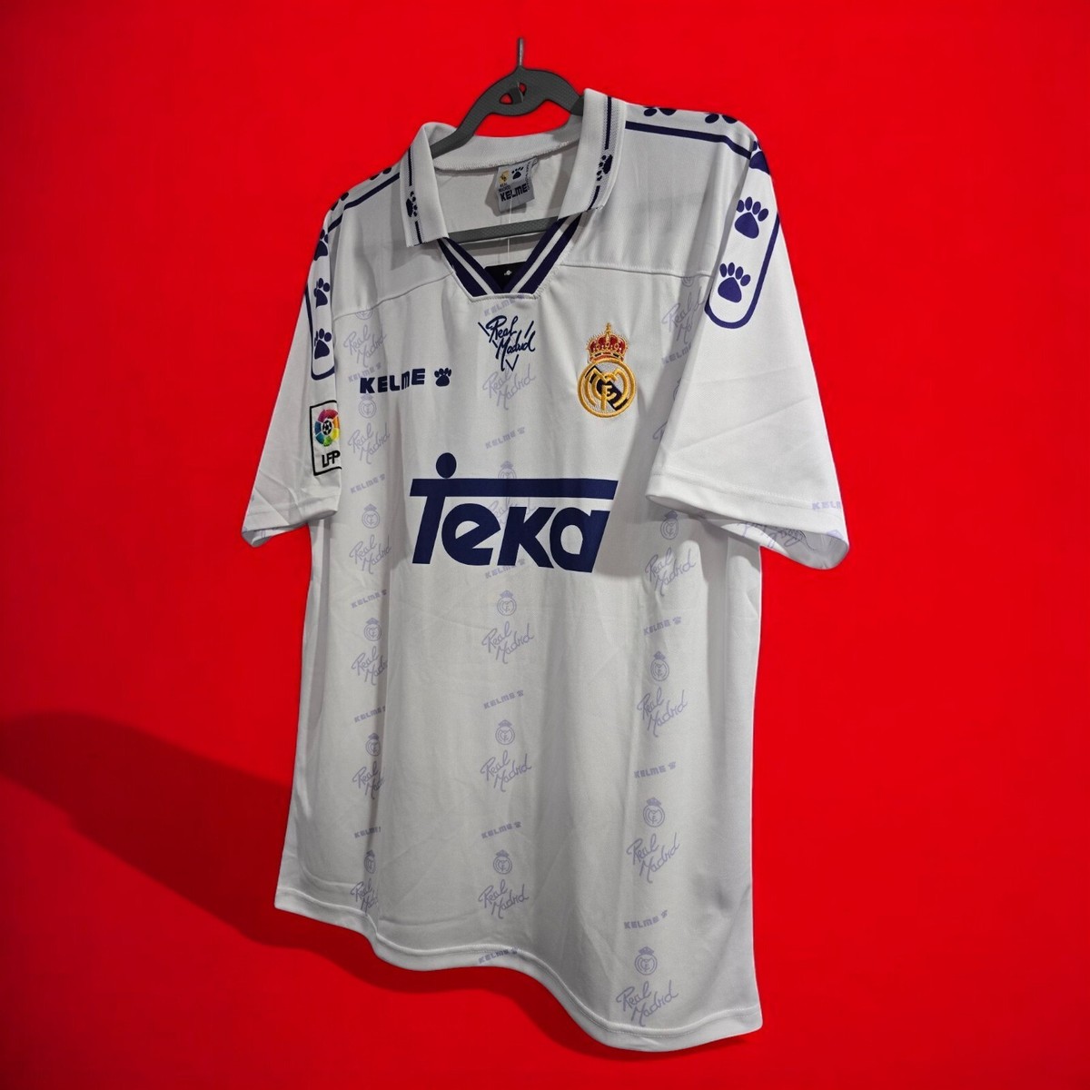 R. MADRID HOME 94/95 - Retro Jersey - Soccer - ZAMORANO # 9