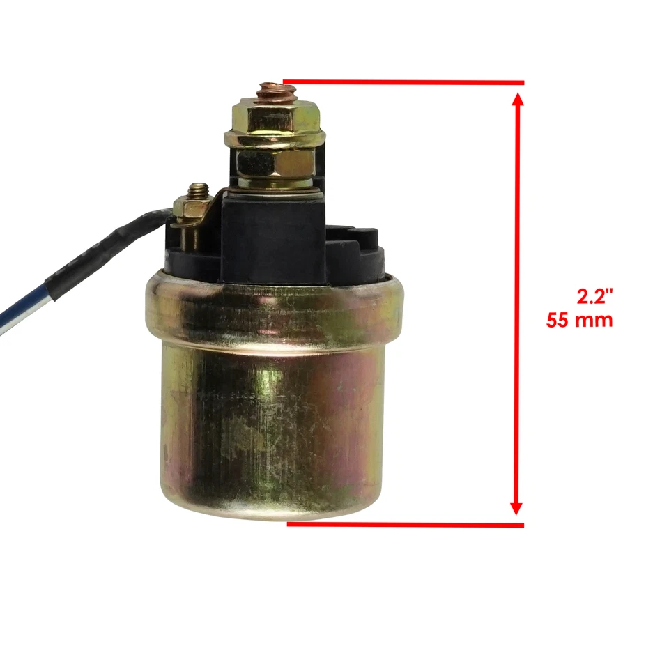 Solenoide relé de arranque para motocicleta Yamaha FZR600 FZR 600 1989-1999 nuevo Foto 2 de 4